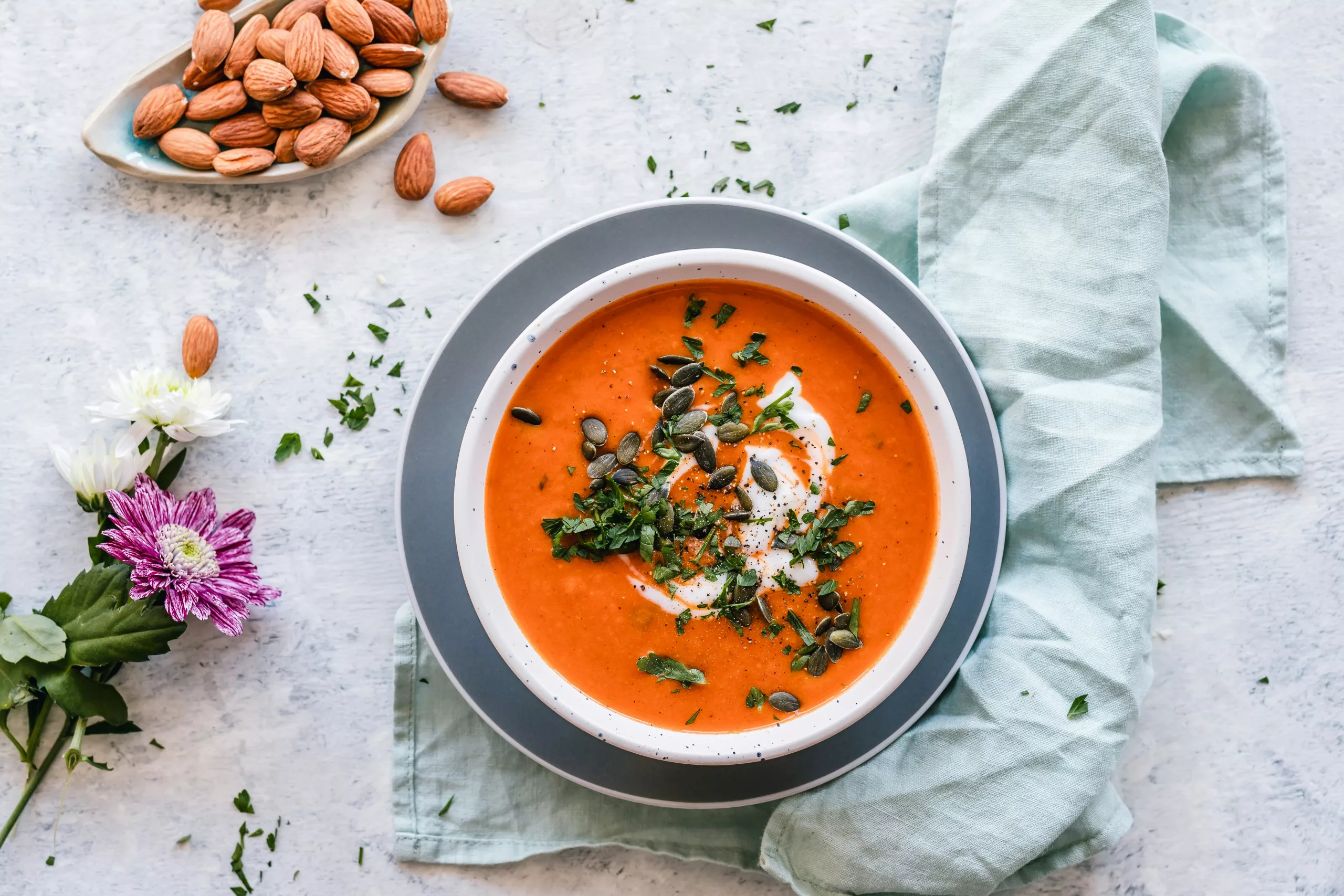 Potage de légumes et santé